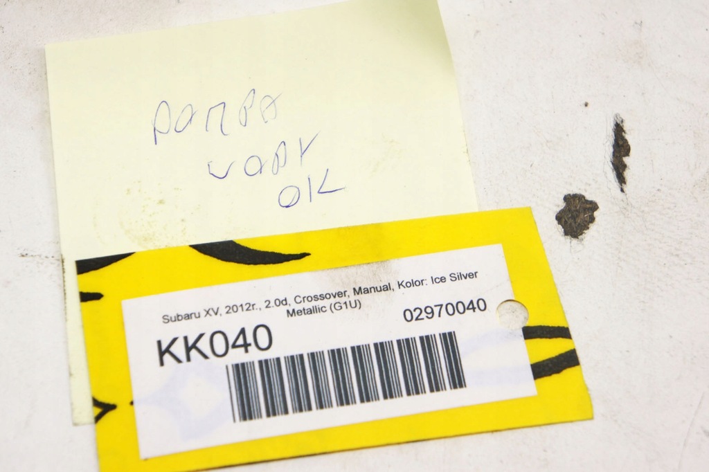 фото №5, Kk040 subaru xv i 2.0d насос wody