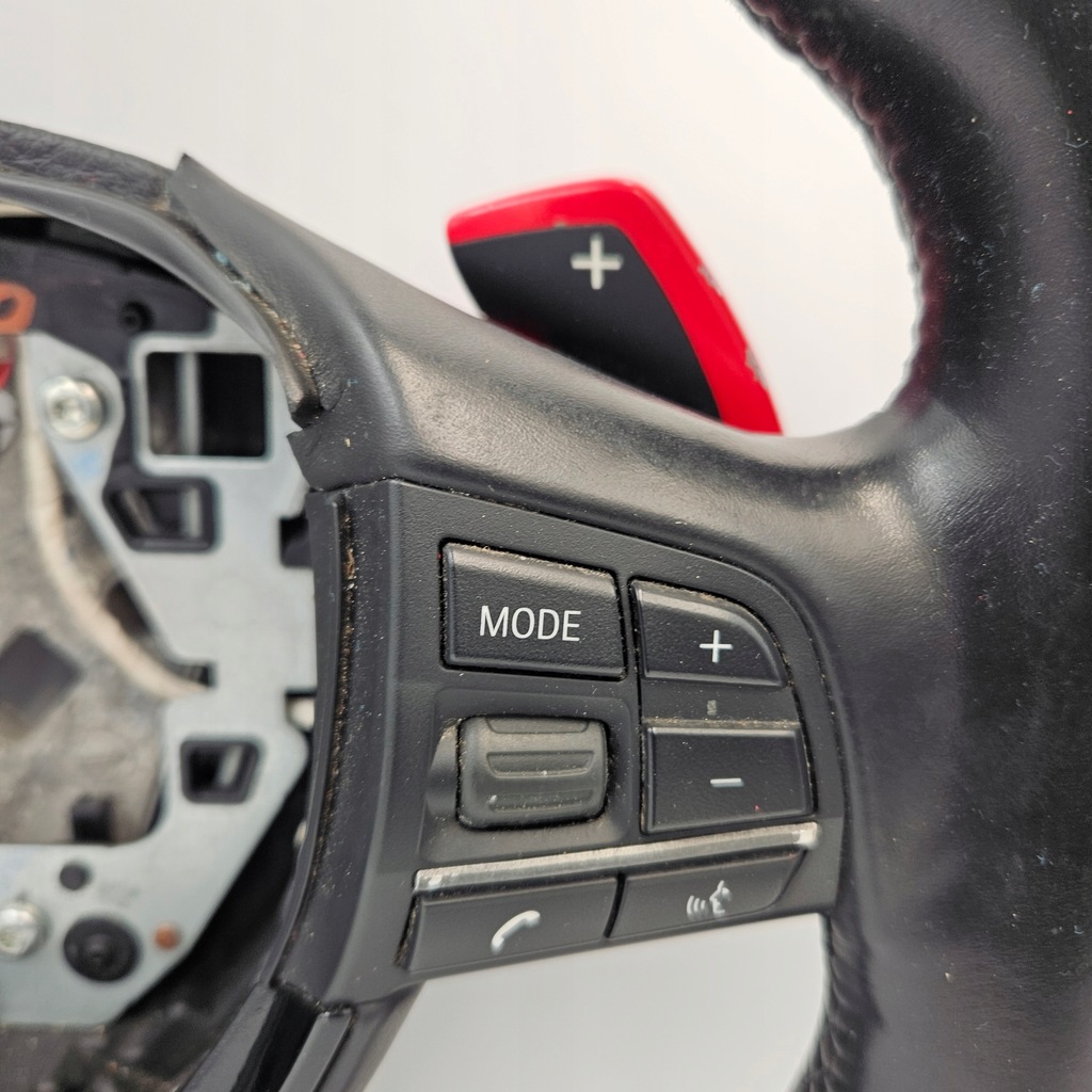 фото №6, Воздуховод кожаный bmw f10 f11 m-pakiet лепестки переключения