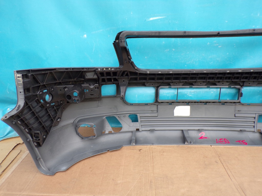 фото №9, Vw transporter t5 04- бампер передній перед szary новий