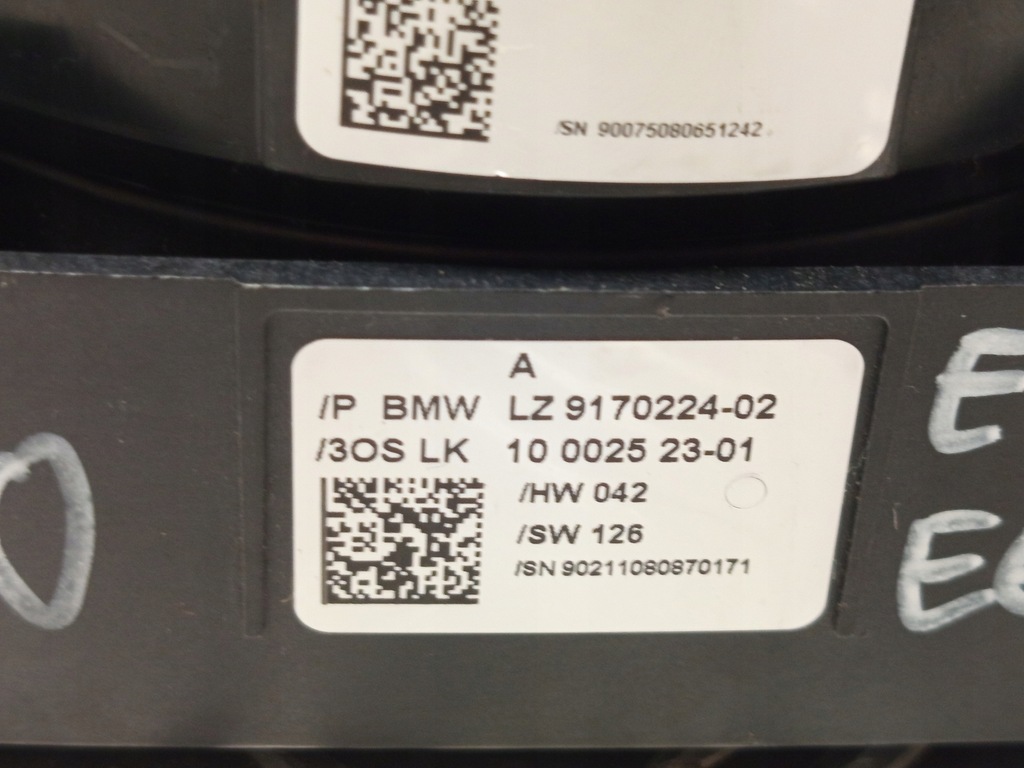 фото №12, Bmw e60 e61 e63 e64 переключатель комбинированный переключатели лента подрулевой переключатель 9170224