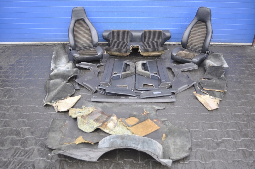 Купити Porsche 924 сидіння заднє сидіння обшивка обшивки набір