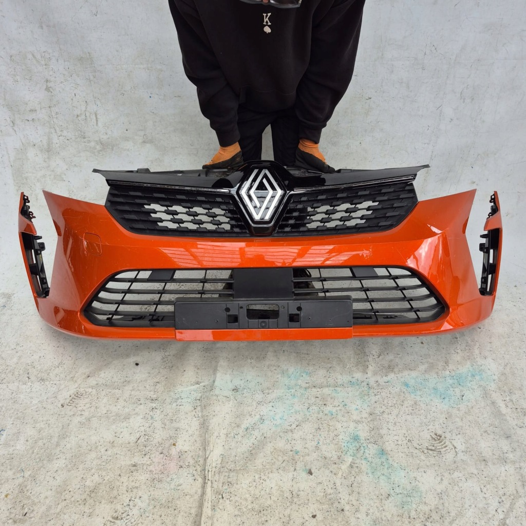 фото №1, Renault clio v 5 lift 23- бампер перед передній + плита 620228696r