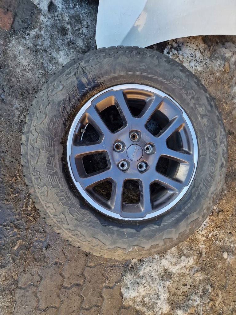 фото №5, Диски легкосплавные диски с шинами шины 255/70/18 wrangler 18+