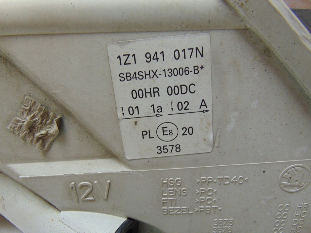 фото №15, Лампа левая перед ксенон skoda octavia ii 2 2004-08 1z1941017n europa