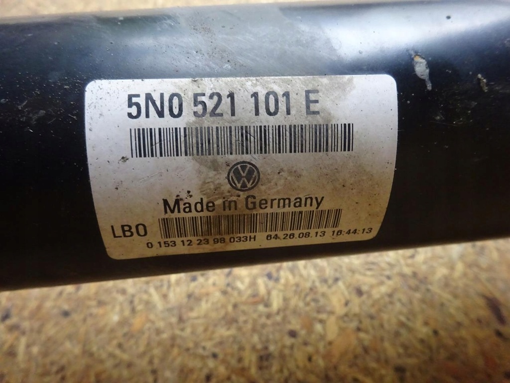 фото №13, Audi q3 8u 2.0 tdi quattro wał привідний 5n0521101e