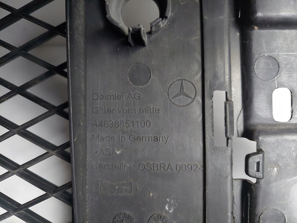 фото №8, Mercedes g klasa w463 решётка средняя бампера