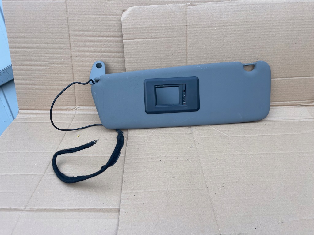 фото №1, Захист сонцезахисна козирок лівий монітор renault master iii