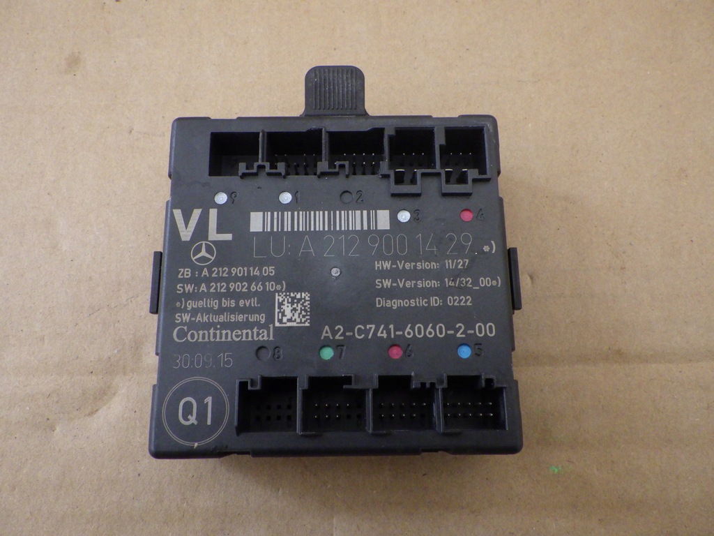 фото №1, Mercedes w212 lift модуль дверь перед a2129001429