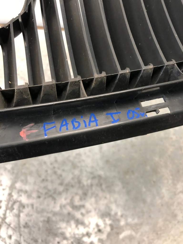 фото №8, Решётка радиатора решётка радиатора skoda fabia i 6y0853668b