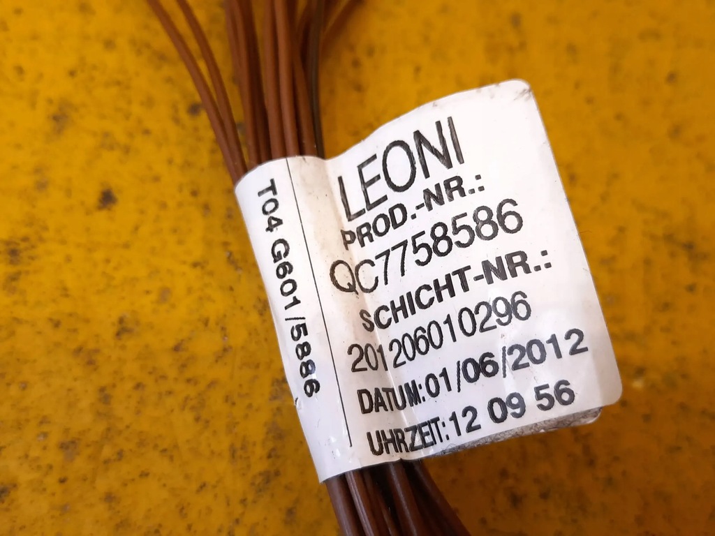 фото №7, Mercedes-benz vito w639 джгут електропроводка консолі панелі