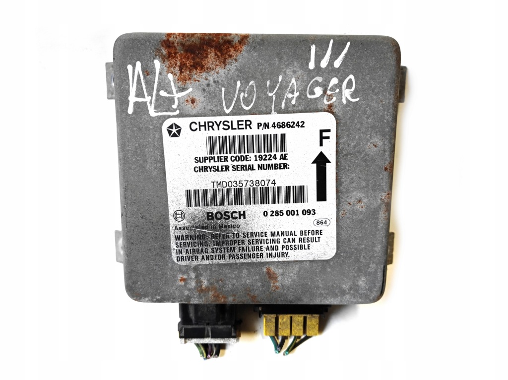 фото №1, Модуль датчик подушка безопасности chrysler voyager iii 4686242
