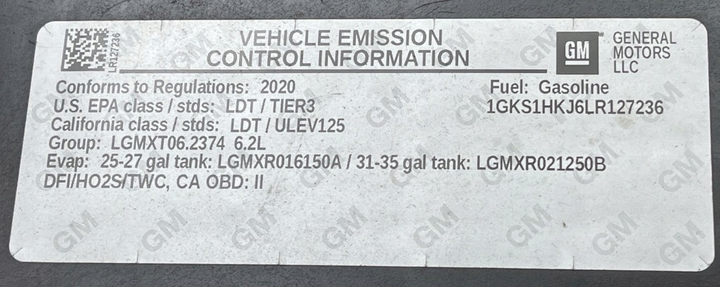 фото №9, P8 gmc yukon xl denali iv 2015 - 6.2 v8 корпус фильтра воздуха 84061303