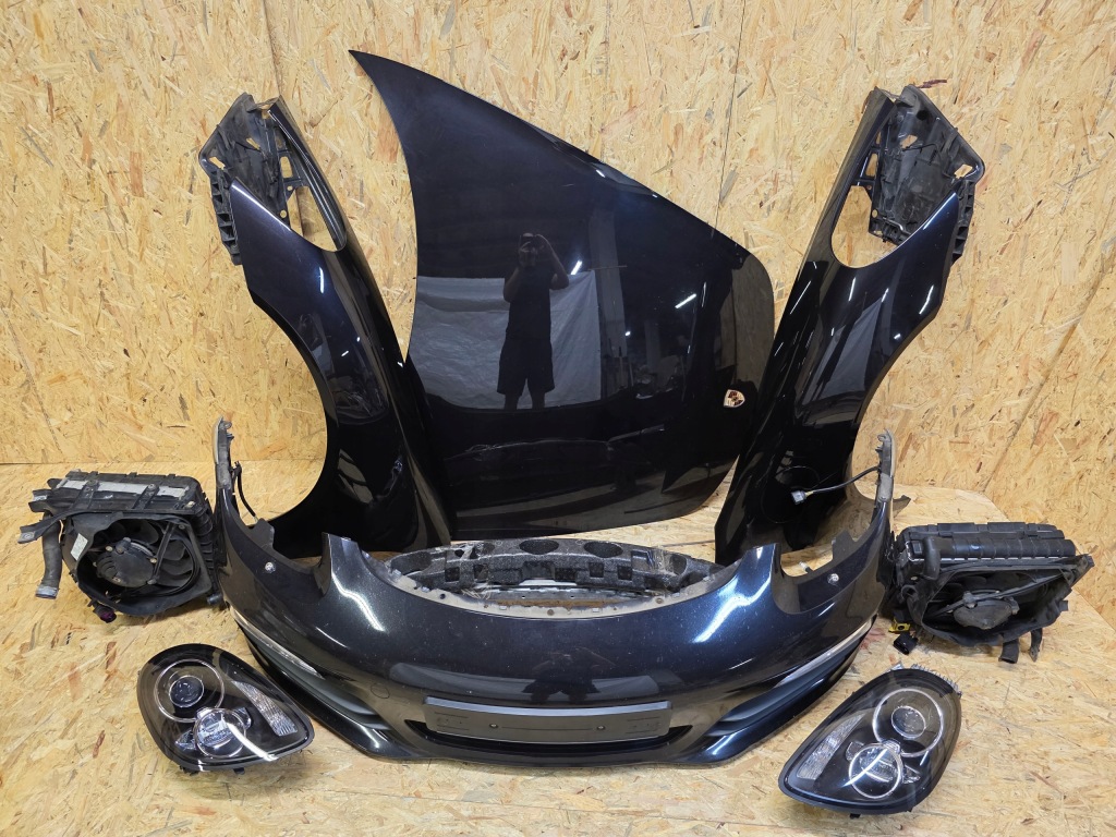 Porsche boxster cayman 981 перед капот крыло  бампер ремень фары c9x c9z pń Недорого