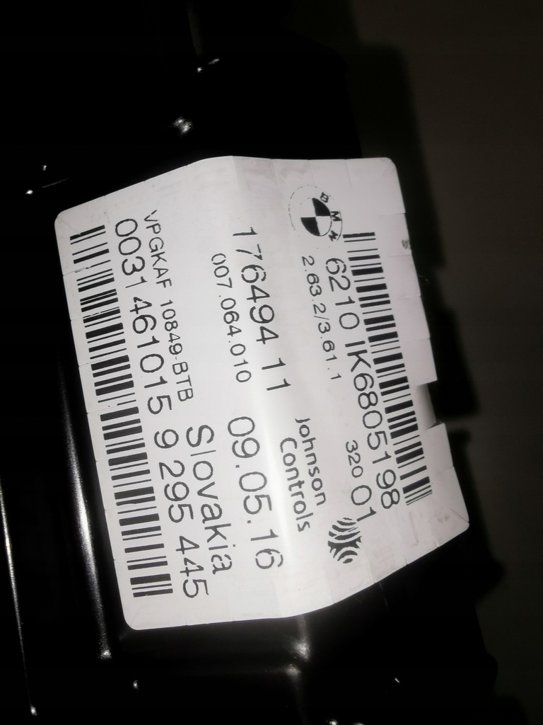 фото №6, Счетчик приборы bmw f20 9295445 1.5 дизель sport