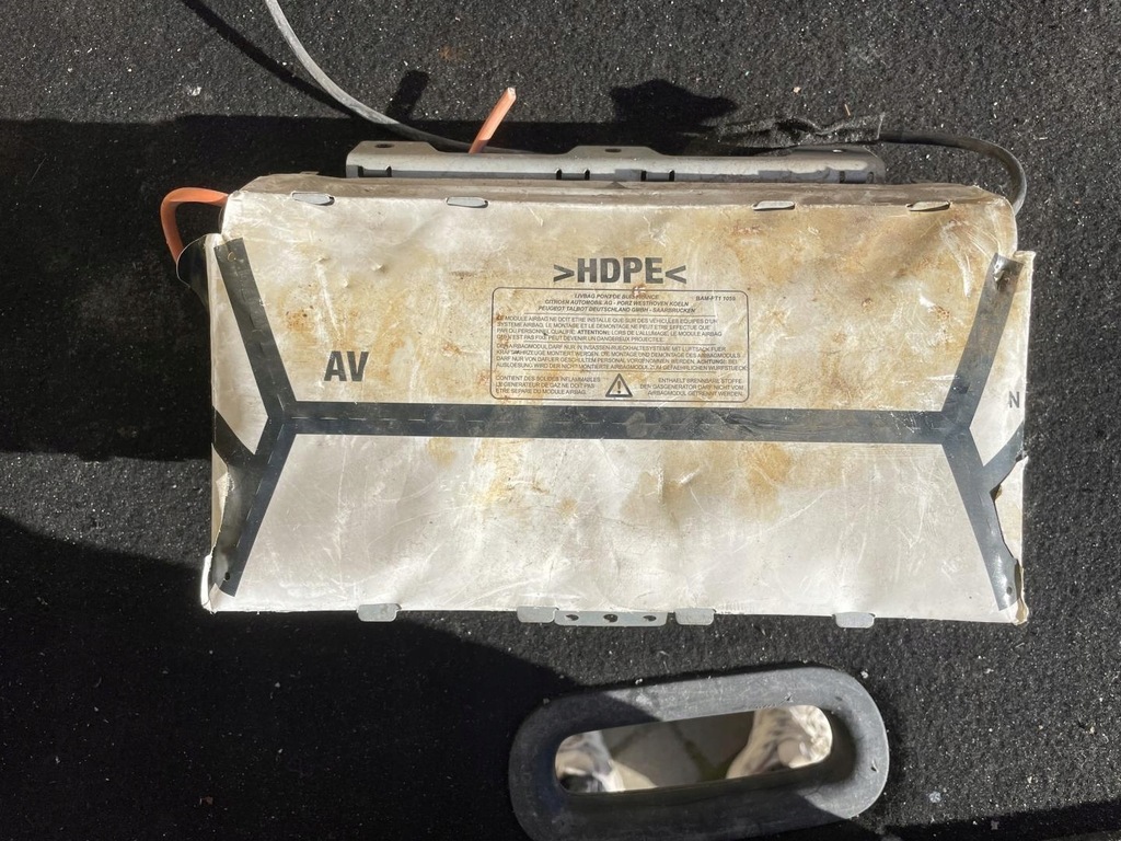 фото №1, Подушка пасажира peugeot 307 9645001180