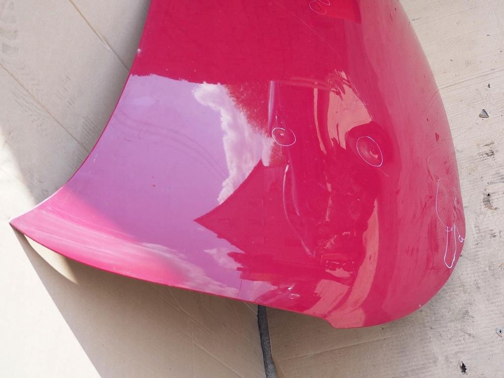 фото №9, Hyundai tucson ii - капот перед czerwona