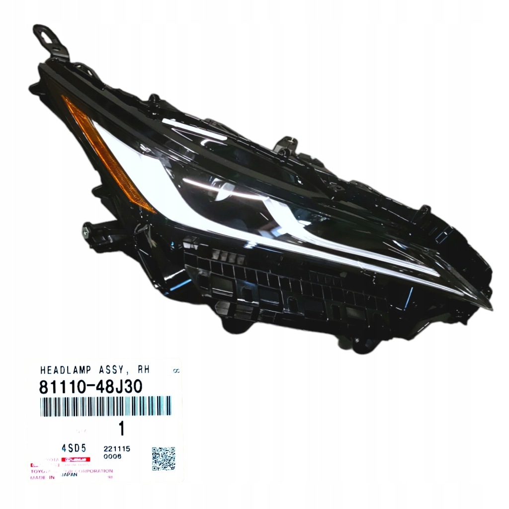 фото №1, Toyota venza лампа фара правый 8111048j30 новый usa