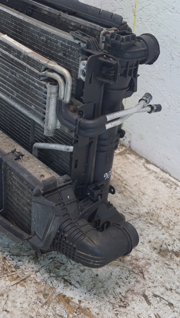 фото №11, Радиатор вентилятор mercedes w204 3.0 cdi