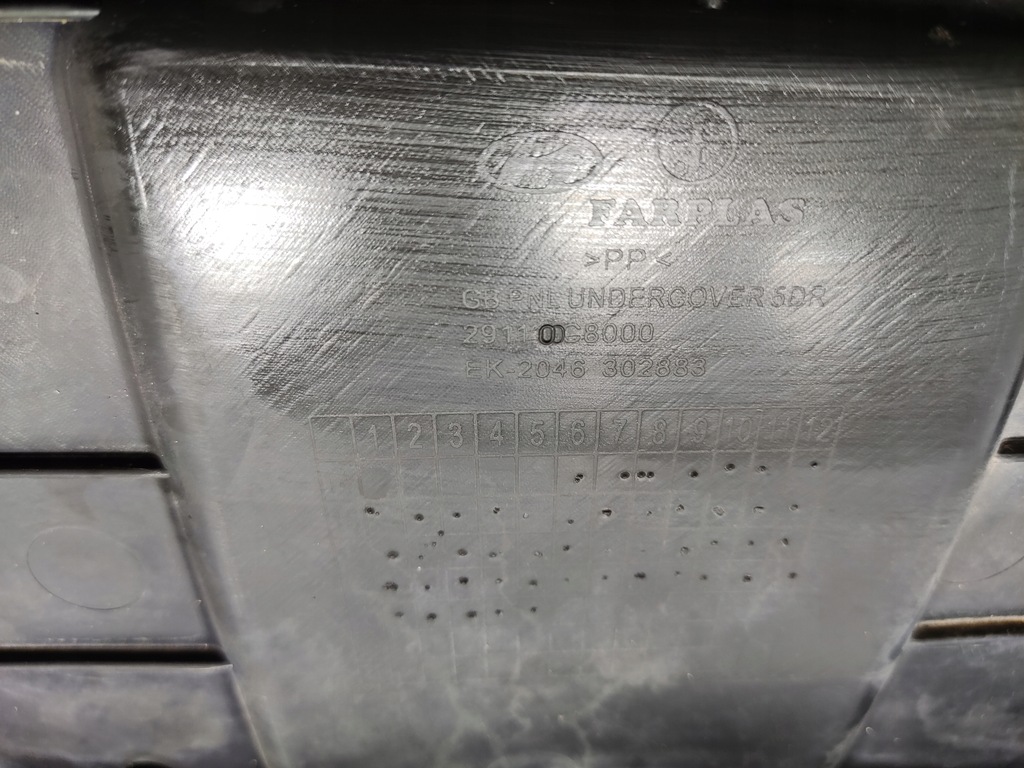 фото №11, Защита плита двигателя pod двигатель dół нижняя hyundai i20 ii 14-18 29110-c8000