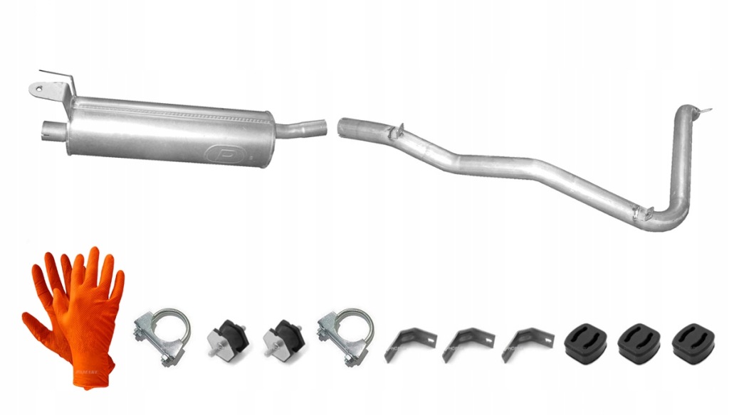 фото №1, Mercedes g klasa w460 g230 g250 g300 гасник + труба