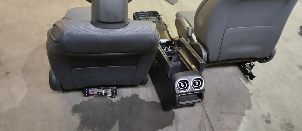 фото №10, Сидіння заднє сидіння обшивки тунель комплект mercedes c klasa w206 kombi