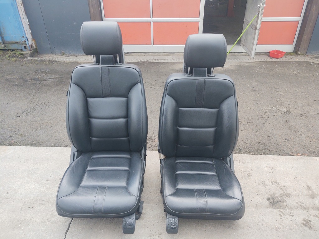 фото №1, Mercedes ml w164 шкіра сидіння монітор dvd