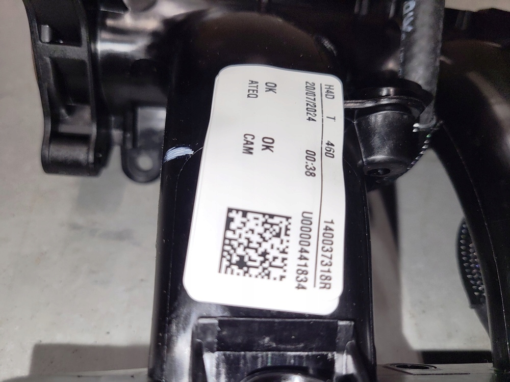 фото №15, Новый коллектор всасывающий renault clio v, captur ii 1.0tce twingo iii 140037318r