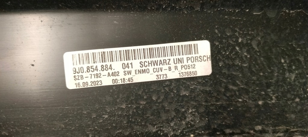 фото №8, Молдинг поріг права porsche taycan 9j0 cross turismo