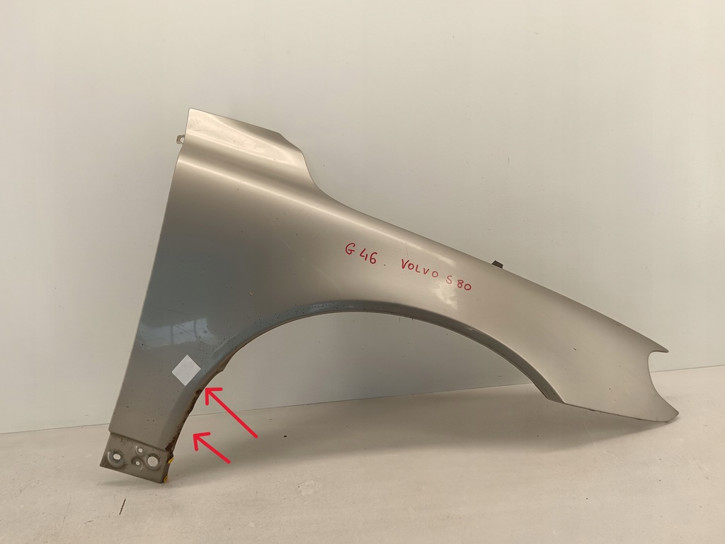 фото №1, Крила правий передній volvo v70 iii s80 ii