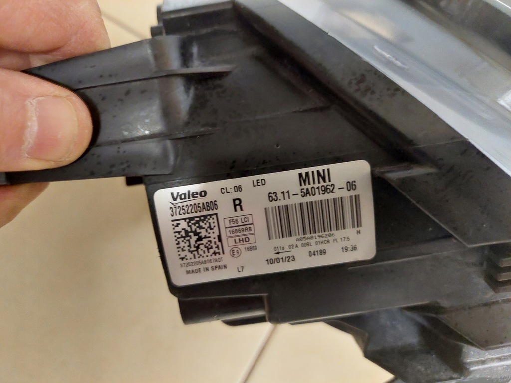 фото №2, Mini cooper f56 r56 full led правая