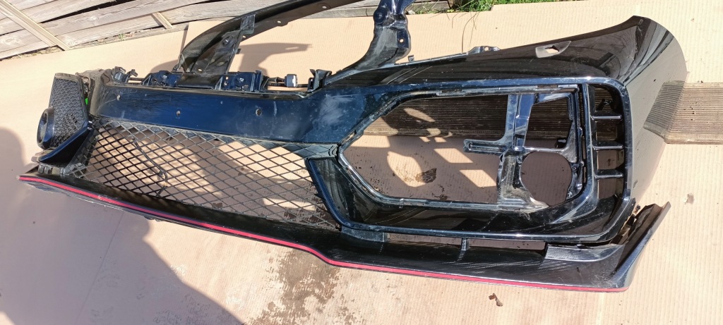 фото №5, Бампер перед передний honda civic x type r 17-21r