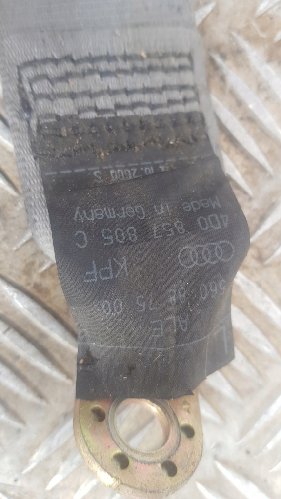 фото №4, Audi a8 d2 pas безпеки правий задня