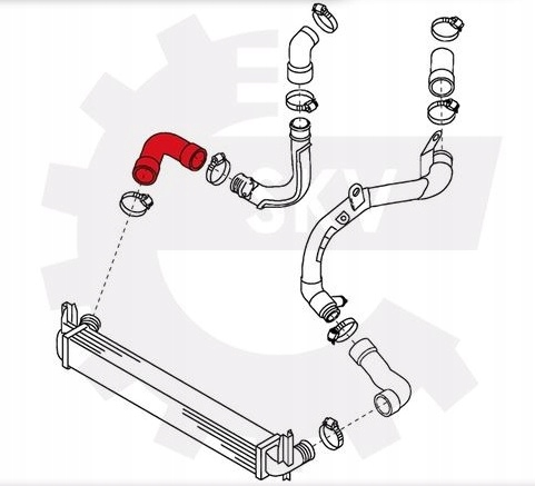 фото №4, Esen skv 24skv190 шланг воздуха наддувочный