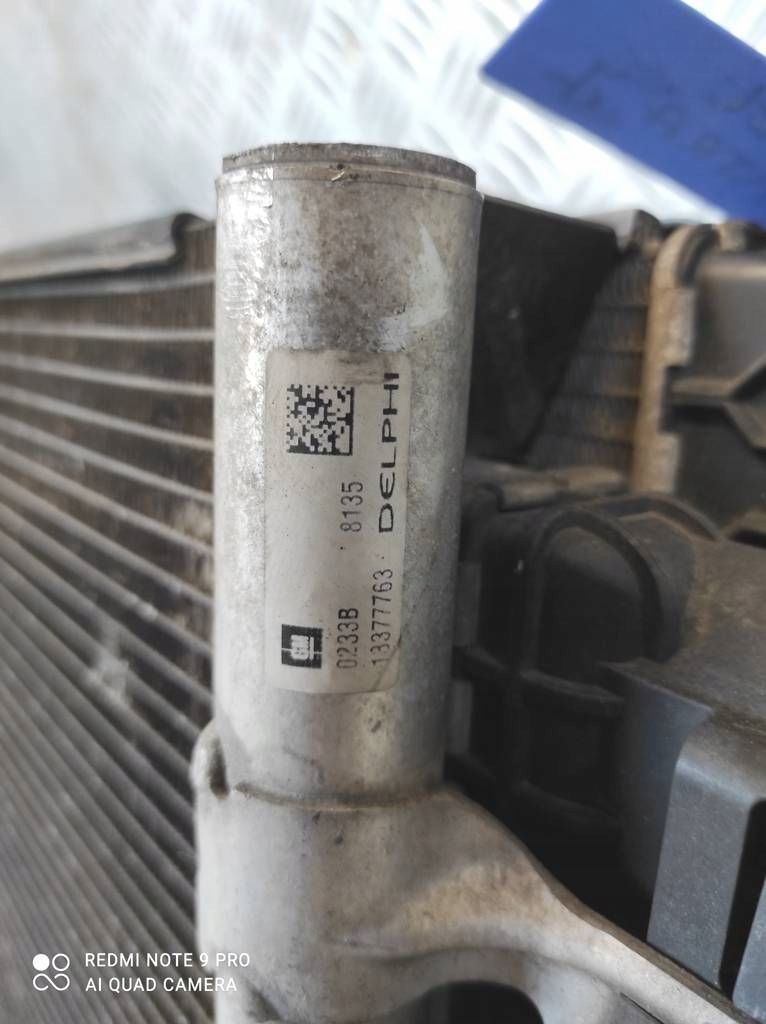 фото №13, Opel astra iv j lift 2013-2016 радиатор радиатор интеркулер вентилятор