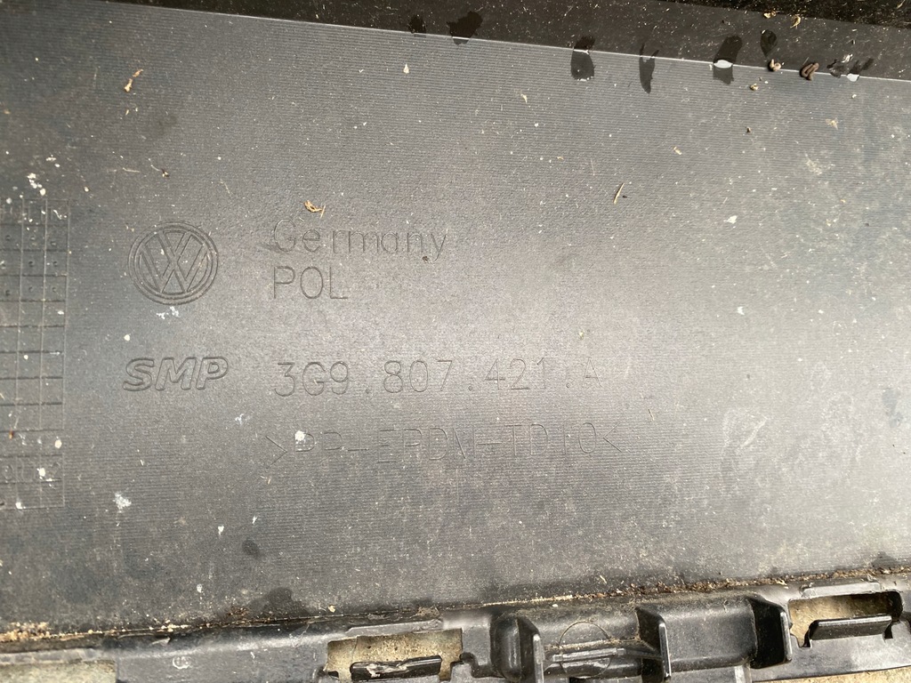 фото №9, Vw passat b8 alltrack 3g9 бампер задняя kombi 3g9807421a оригинал