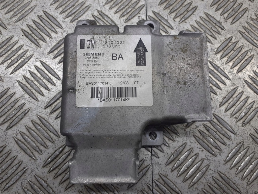 фото №1, Модуль подушка безпеки opel vectra c 13102022