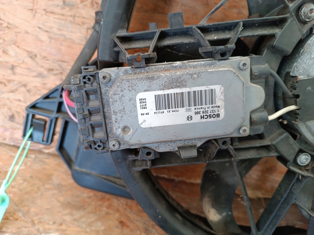 фото №10, Вентилятор радіатора ford focus mk2 1.6 tdci 3135103743