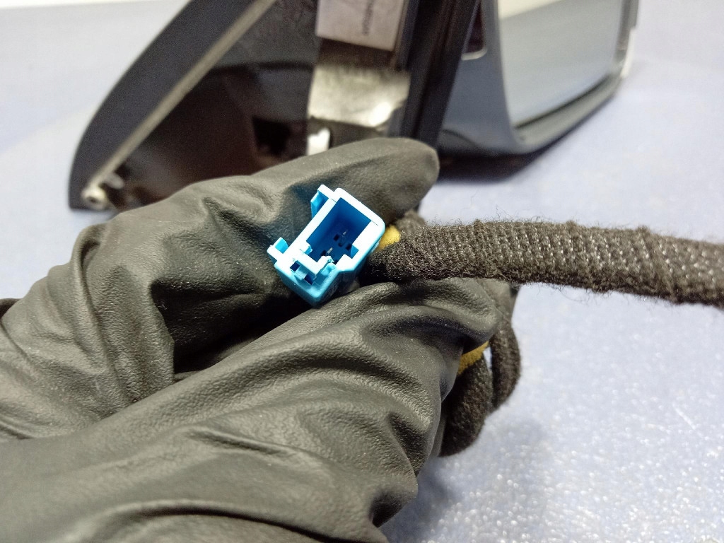 фото №7, Vw phaeton зеркало правое 12 2 2 pin lr7k