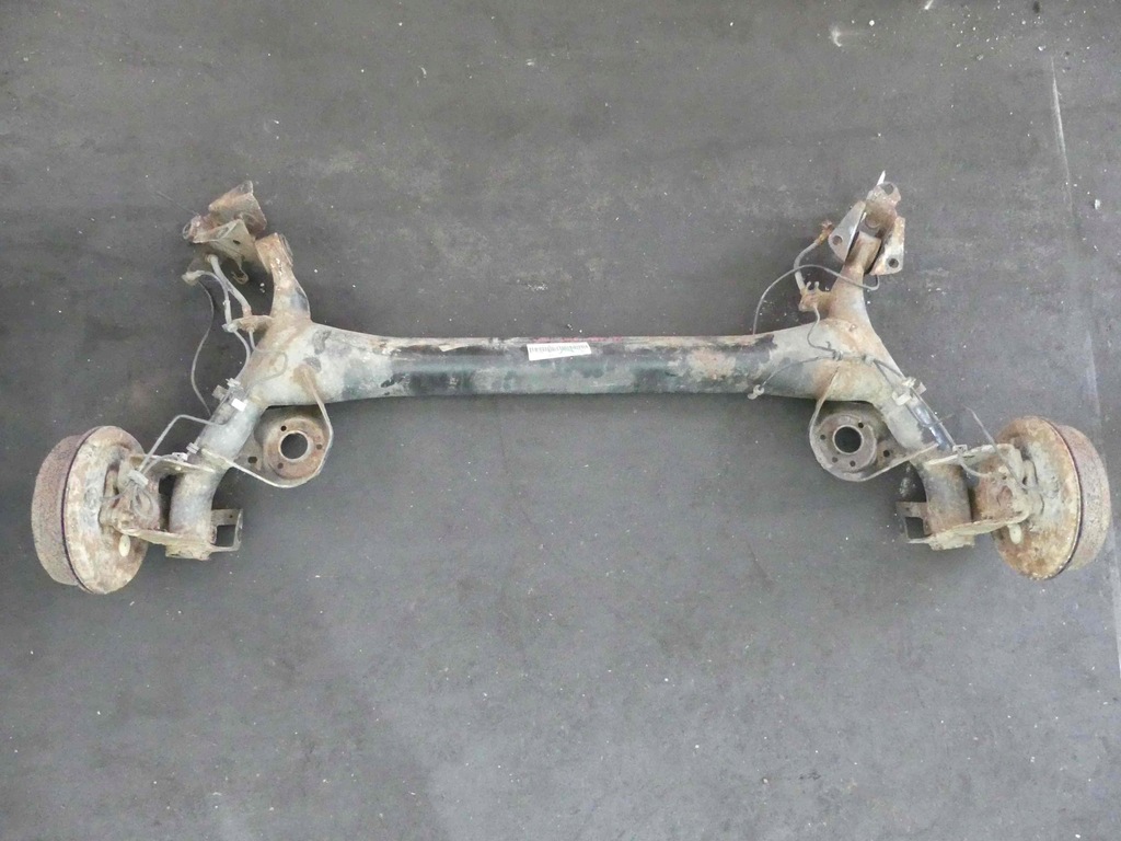 фото №1, Балка задня oś задня fiat idea гальмівні барабани