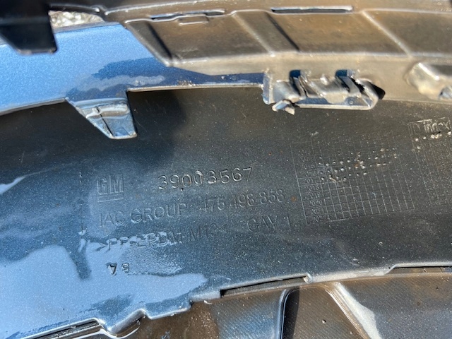 Opel corsa e 2014-2019 бампер перед передний 39003567 в Украине