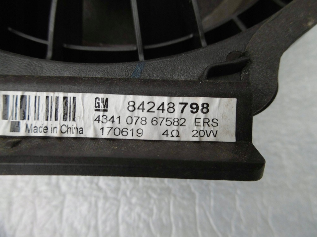 Динамік двері лівий задній opel crossland x 84248798 Оригінал