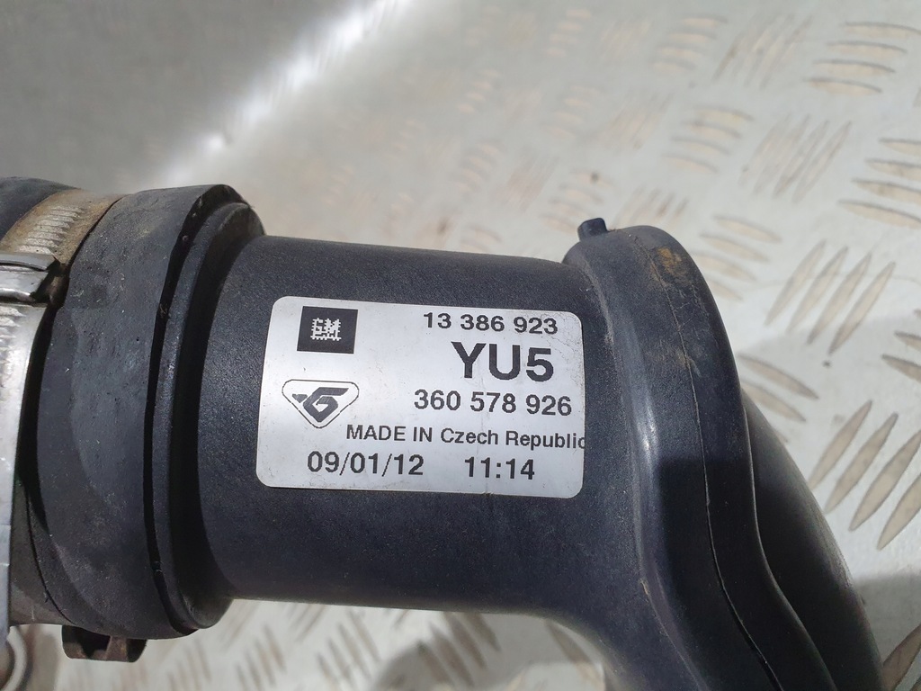 фото №6, Труба wąż інтеркулер opel cascada 2.0 cdti