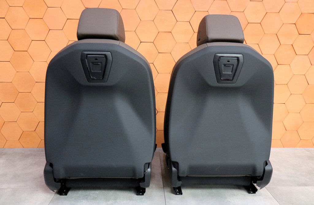 фото №14, Bmw 5' g60 салон сиденья с подогревом память veganza espresso коричневый bowers