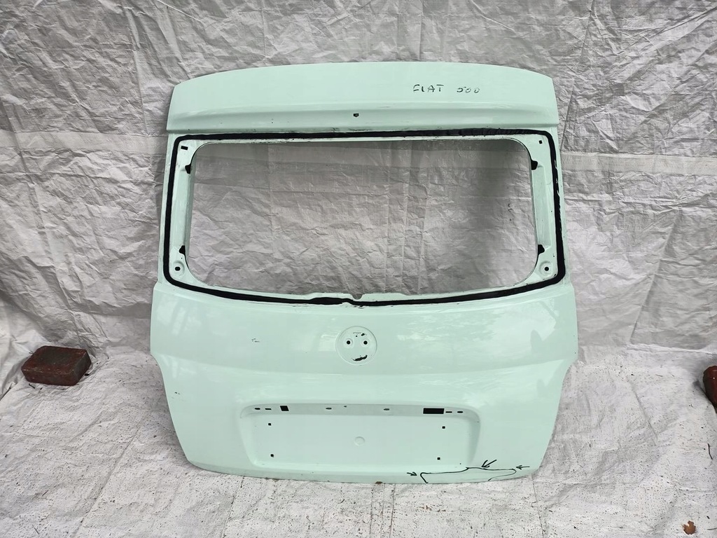 фото №1, Fiat 500 кришка багажника задня kielce-gliwice