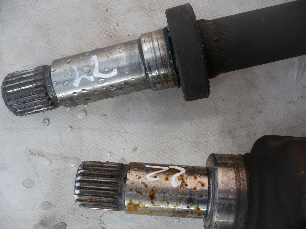 фото №4, Peugeot 206 1.4 b 8v привідний вал ліва короткий