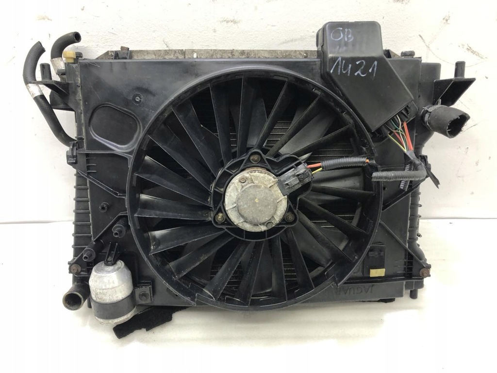 фото №1, Радіатор вентилятори jaguar s-type 3.0b v6