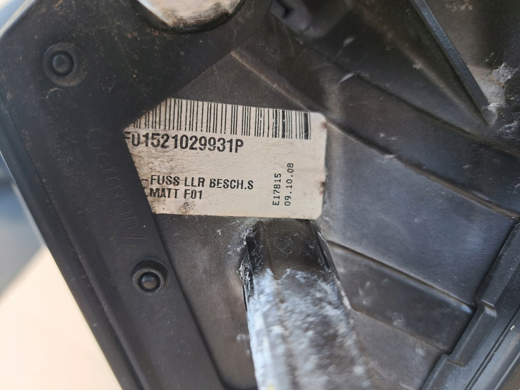 фото №8, Правое зеркало наружное фотохромный bmw 7 f01 f02 3pin el. складной