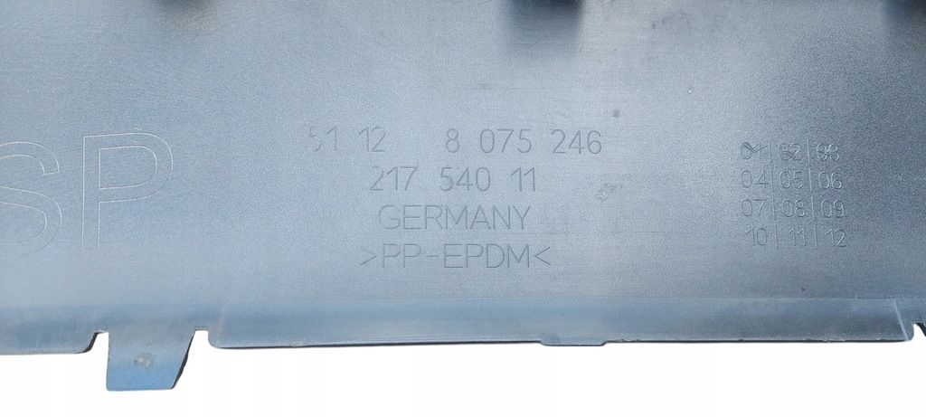 фото №10, Bmw 8 g14 g15 g-14 m-pakiet бампер спойлер задний накладка 8075246