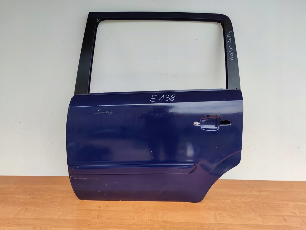 фото №1, Opel zafira 2 ii b левая дверь задняя задние + молдинг