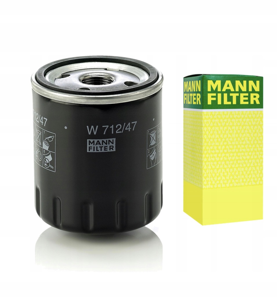 Mann-filter w 712/47 фильтр масла Оригинал